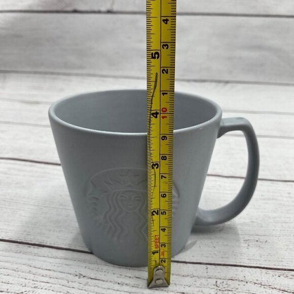 Starbucks "Tall" Gray Coffee Cup 12oz - Picture 5 of 7